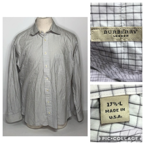 Burberry Long Sleeve Collar Shirt - Picture 2 of 5